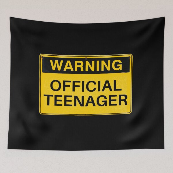 Item preview, Warning Official Teenager 13 Years Old designed and sold by CBCreations73.