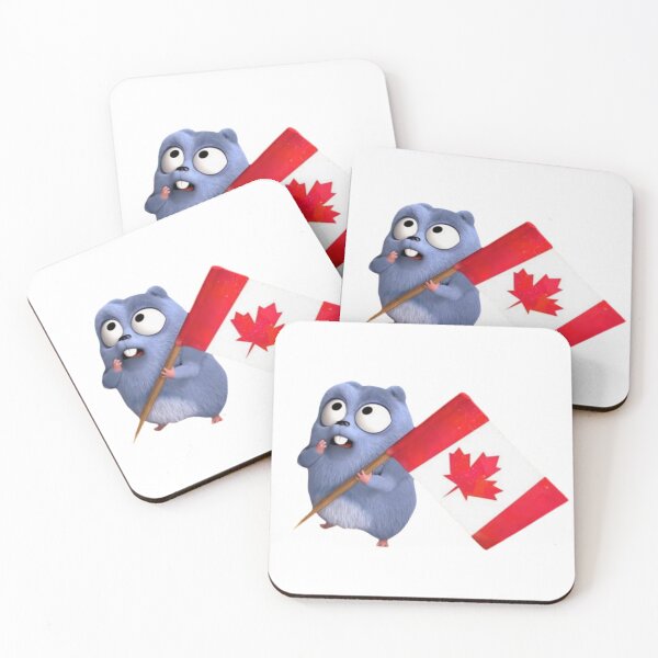 Item preview, lemmings carry flag of canada grizzy and les lemmings designed and sold by Reo12.