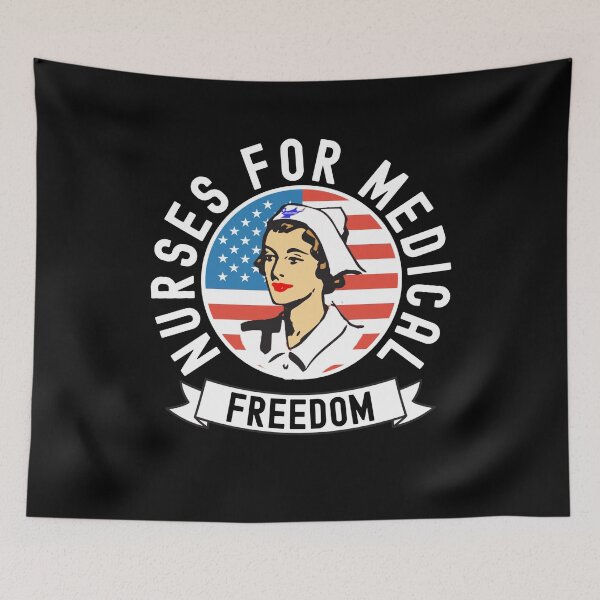 Item preview, Nurses for Medical Freedom  designed and sold by JollyKRogers.