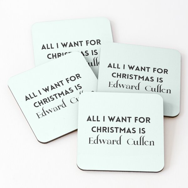 Item preview, All I Want For Christmas Is Edward designed and sold by ArtsyShachar.