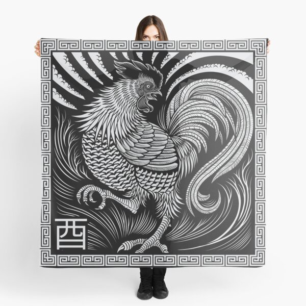 Year of the Rooster Scarf
