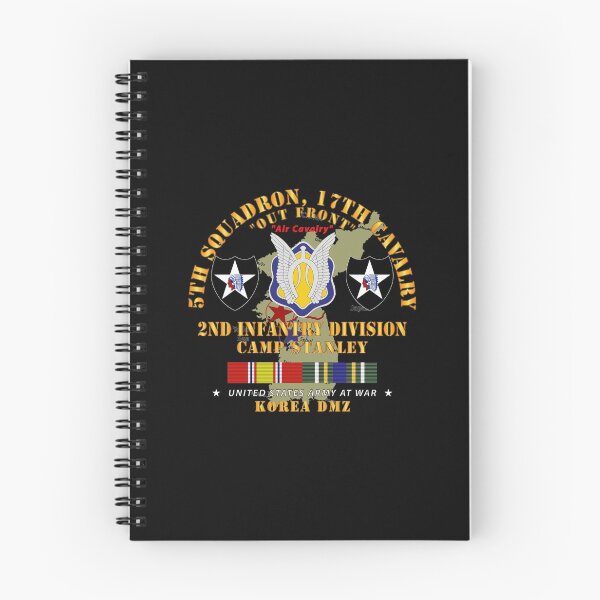 Item preview, Army - 5th Squadron, 17th Cavalry - Camp Stanley - 2nd ID w Map w KOREA SVC designed and sold by Military Insignia Products.