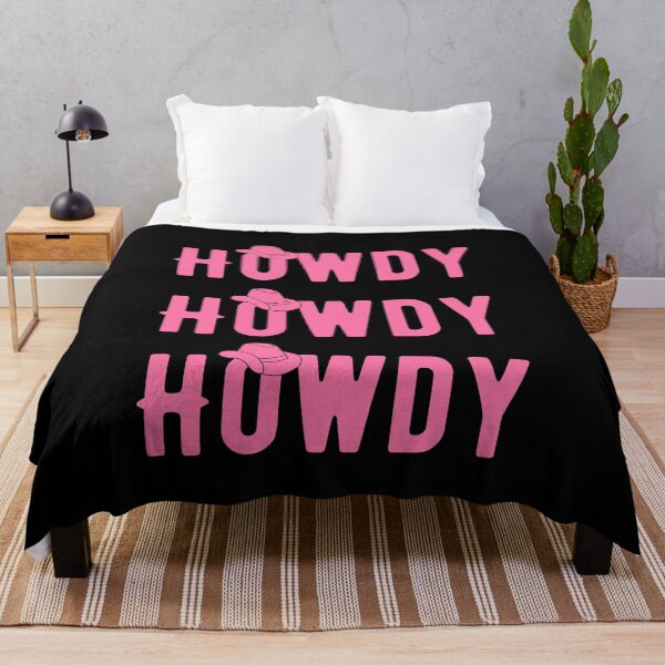 Item preview, Pink Howdy Cow Girl Distressed Western Country Rodeo  designed and sold by YourgiftShop.