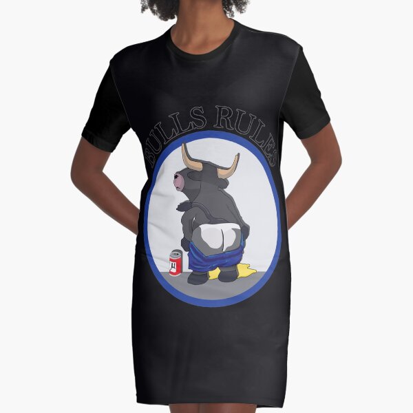 Bulls rules Graphic T-Shirt Dress