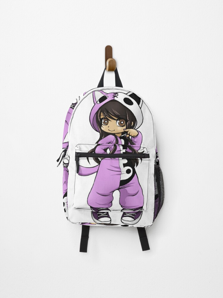 Aphmau cat pink and purple Backpack for Sale by TysonWalkar