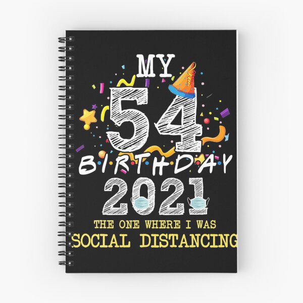 Item preview, I Turned 54 in Quarantine 2021 Cute 54th Birthday designed and sold by IonMititelu.