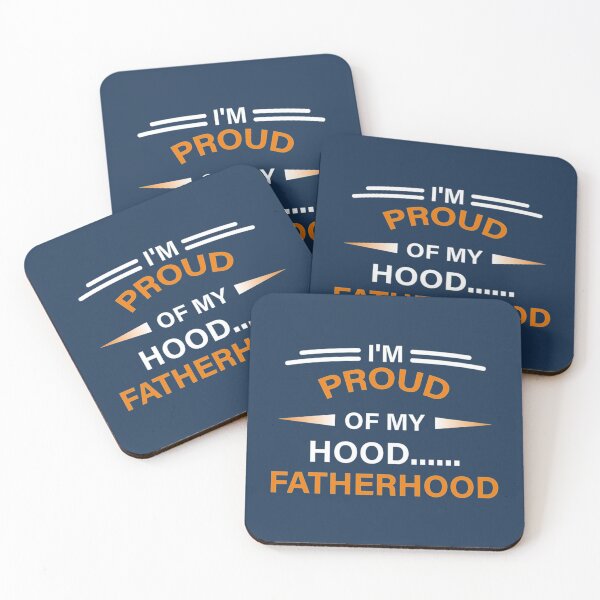 Item preview, I'm Proud Of My Hood Fatherhood designed and sold by TedAtTheMovies.
