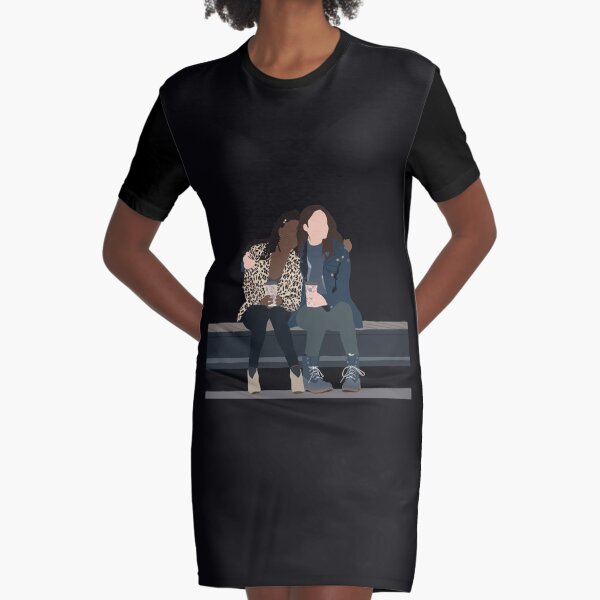 fiona and veronica Graphic T-Shirt Dress