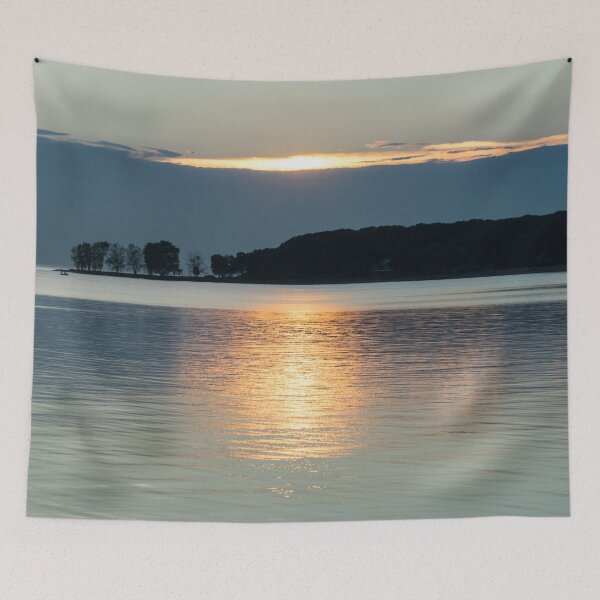 Item preview, Reflections from a Hidden Sunset - Lorraine Bay Lake Erie North Shore designed and sold by Georgia Mizuleva.