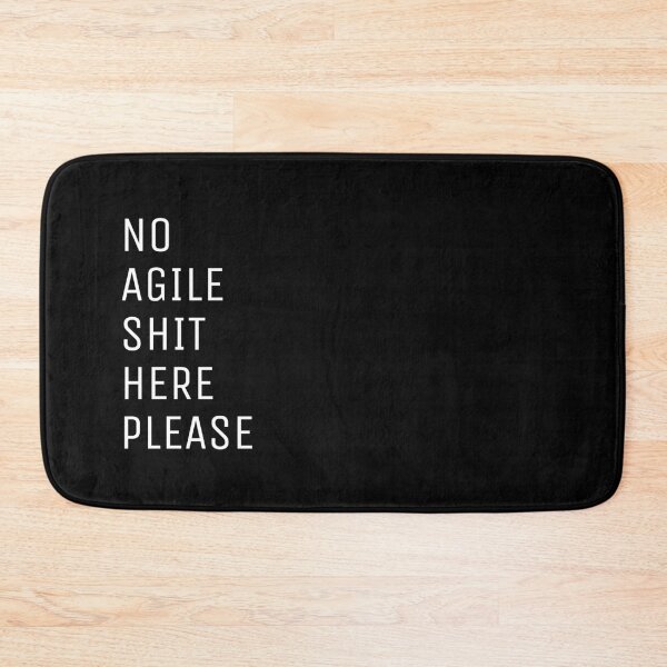 Item preview, No Agile Shit Here Please  designed and sold by trendingatees.