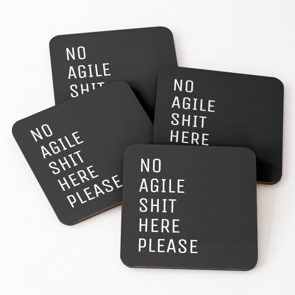 Item preview, No Agile Shit Here Please  designed and sold by trendingatees.