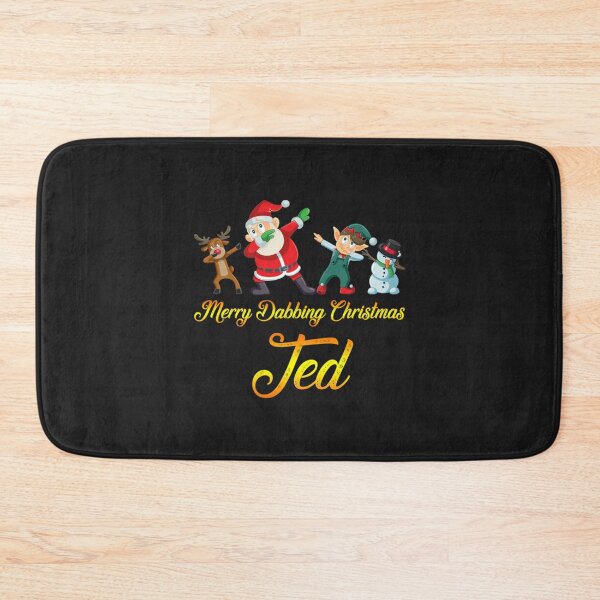 Item preview, Ted Name - Dabbing Santa Claus Elf Reindeer Snowman -  Merry Dabbing Christmas Ted designed and sold by TedAtTheMovies.