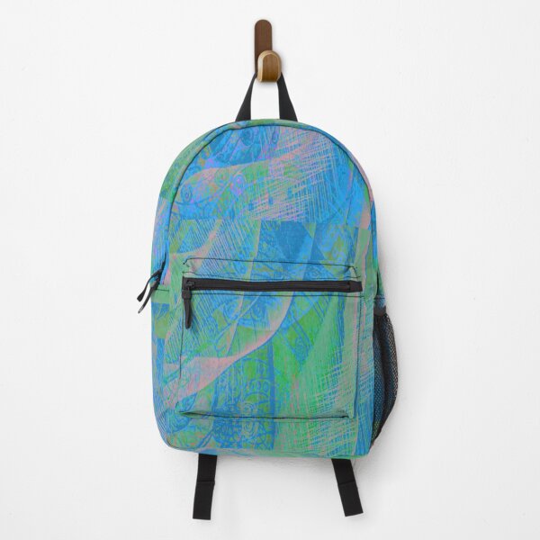 Item preview, Sherenity Art - Cycles of Prosperity Energy Art (blue/green/pink) designed and sold by Sherenity.