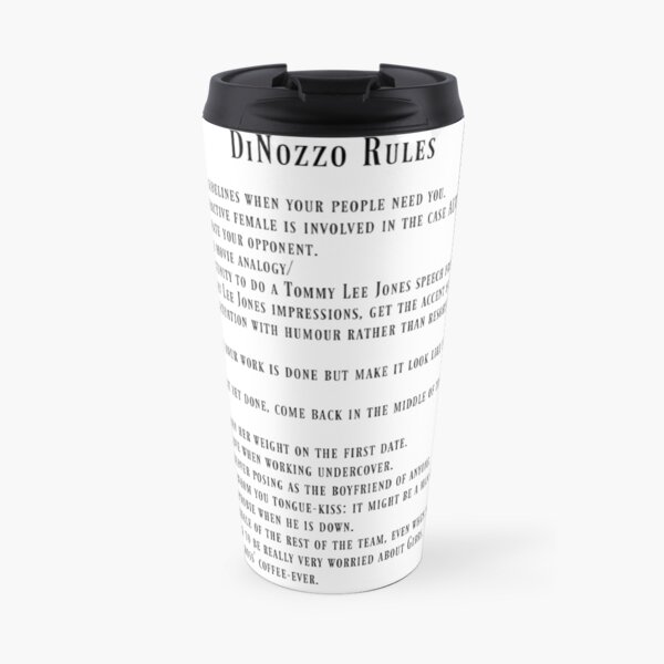 DiNozzo Rules Travel Mug