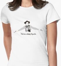 Tombstone: Larger Daisy Women's Fitted T-Shirt