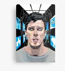 Black Mirror Metal Print