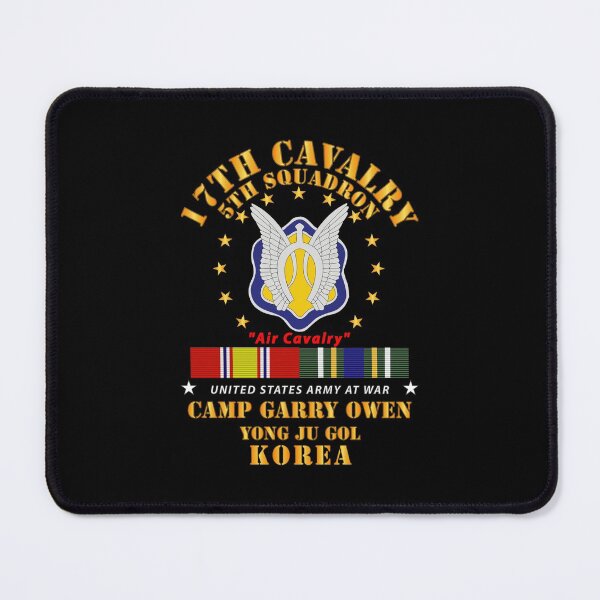 Item preview, Army - 5th Squadron 17th Cavalry - Air Cav - Camp Gary Owen Korea w KDSM SVC designed and sold by Military Insignia Products.