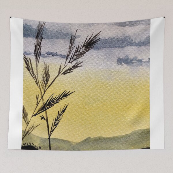 Item preview, Sunset watercolors illustration pattern designed and sold by Ala Lopatniov.