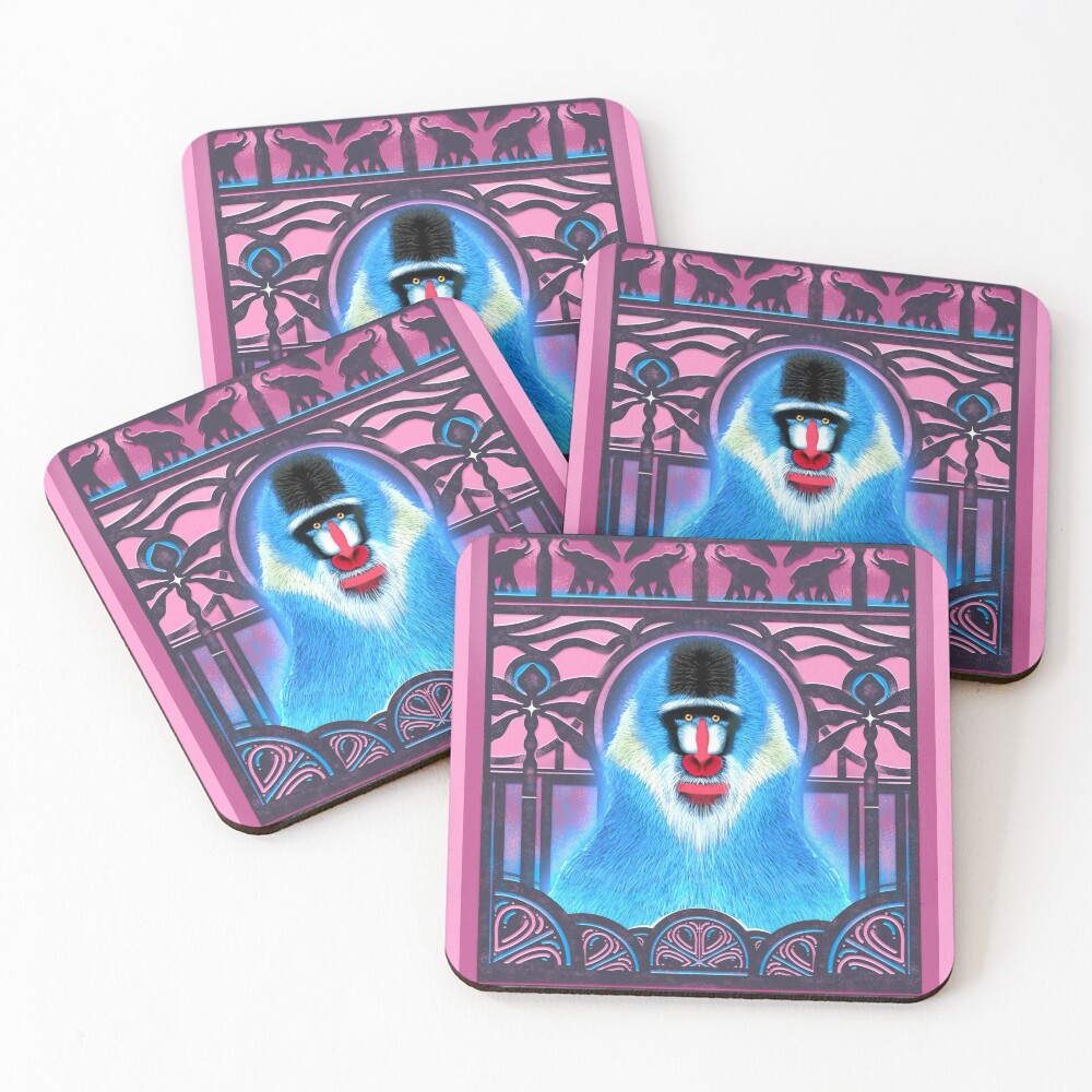Item preview, Coasters (Set of 4) designed and sold by ElephantPalm.