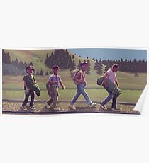Stand By Me - A Pixel Art Tribute Poster