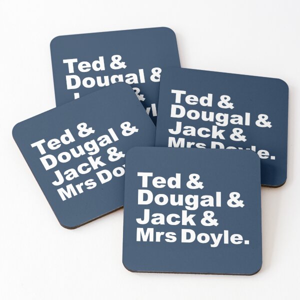 Item preview, Ted, Dougal, Jack, Doyle  designed and sold by TedAtTheMovies.