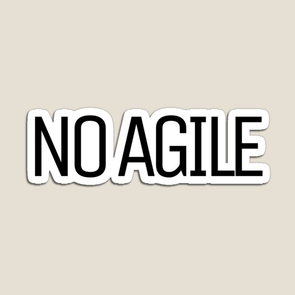 Artikelvorschau, Kein Agile Basic entworfen und verkauft von trendingatees.