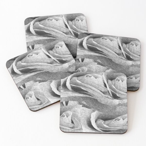 Item preview, Silver Roses in Awe designed and sold by fatenanwar.