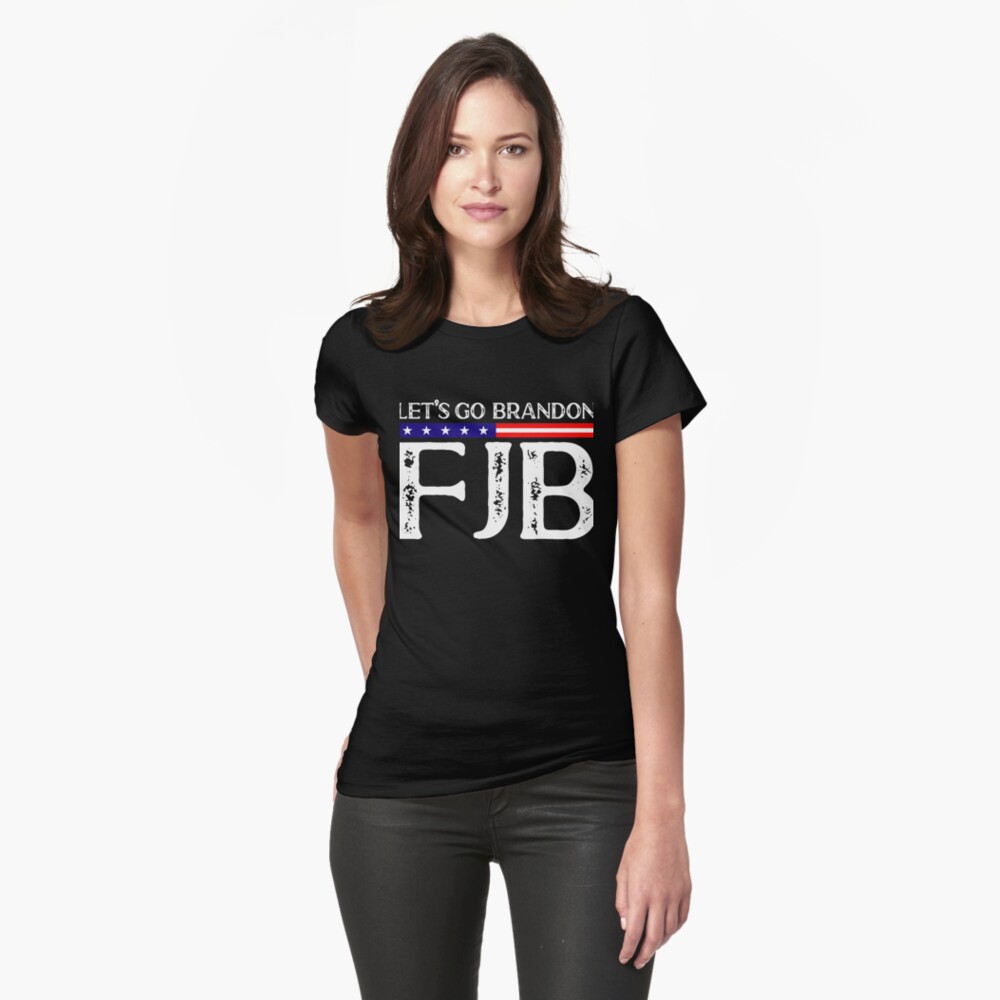 Lets Go Brandon FJB Kids T-Shirt by Flippin Sweet Gear - Fine Art