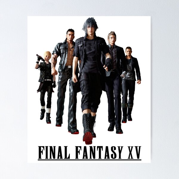 Vista previa del artículo con la obra «Final Fantasy XV», diseñado y vendido por Sasya.