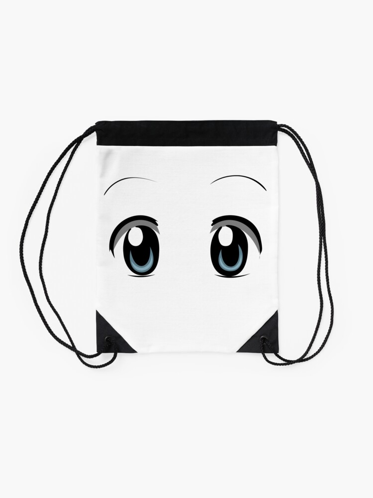 Anime Eyes Drawstring Bag By Quentinr Redbubble