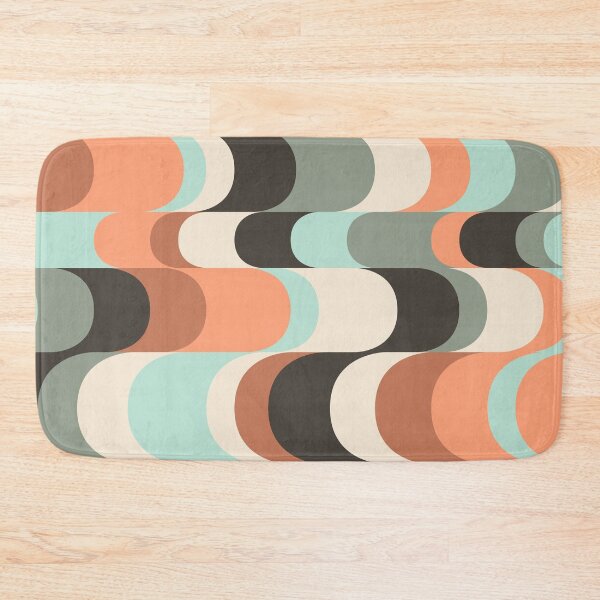 Item preview, 60s & 70s Style Pattern (orange version) designed and sold by MarshlandOracle.