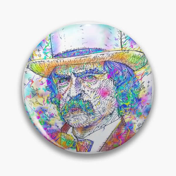 Item preview, MARK TWAIN watercolor and inks portrait.1 designed and sold by lautir.