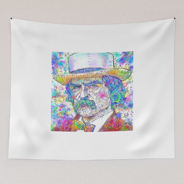 Item preview, MARK TWAIN watercolor and inks portrait.1 designed and sold by lautir.