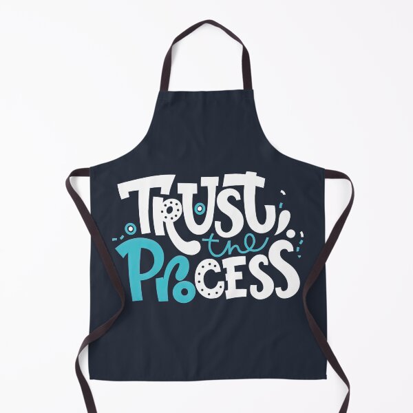 Item preview, Trust The Process, Bright colored letters, Positive Quote designed and sold by graphic-genie.