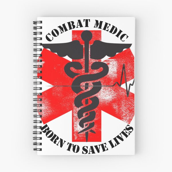 Item preview, US Combat Medic 68W Born to Save Lives designed and sold by JRSpaceDesign.