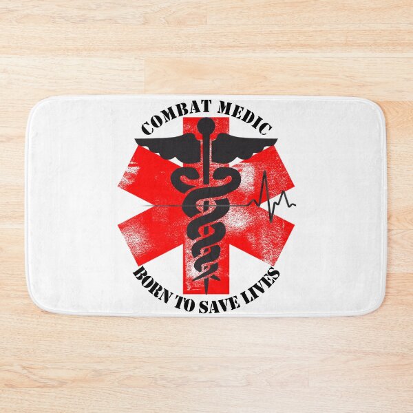 Item preview, US Combat Medic 68W Born to Save Lives designed and sold by JRSpaceDesign.