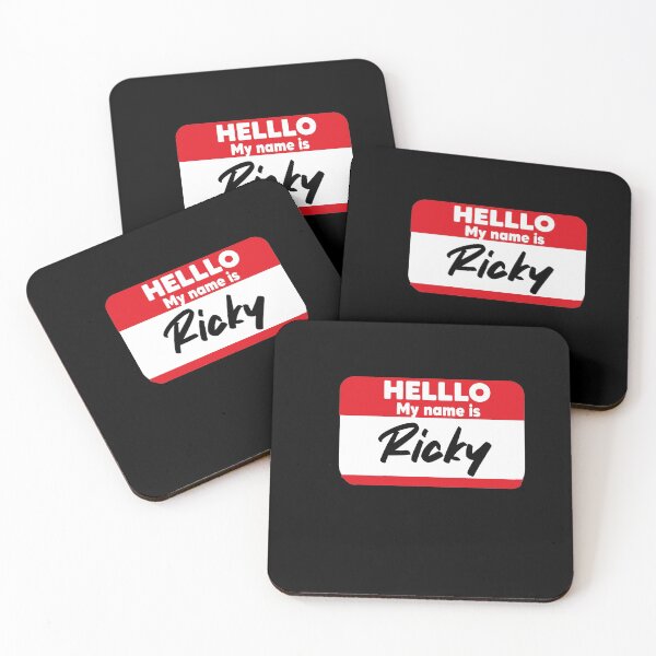Item preview, Hello My Name Is Ricky designed and sold by MyStyleStore4.