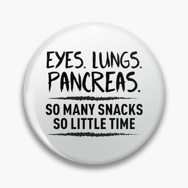 Item preview, Eyes, Lungs, Pancreas. So Many Snacks, So Little Time (Black) designed and sold by FilipeFerreira.