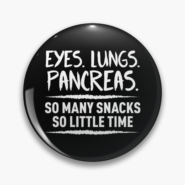 Item preview, Eyes, Lungs, Pancreas. So Many Snacks, So Little Time (White) designed and sold by FilipeFerreira.