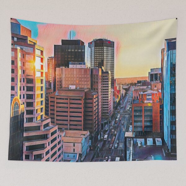 Item preview, Streets of Adelaide designed and sold by Sofia-Draws.