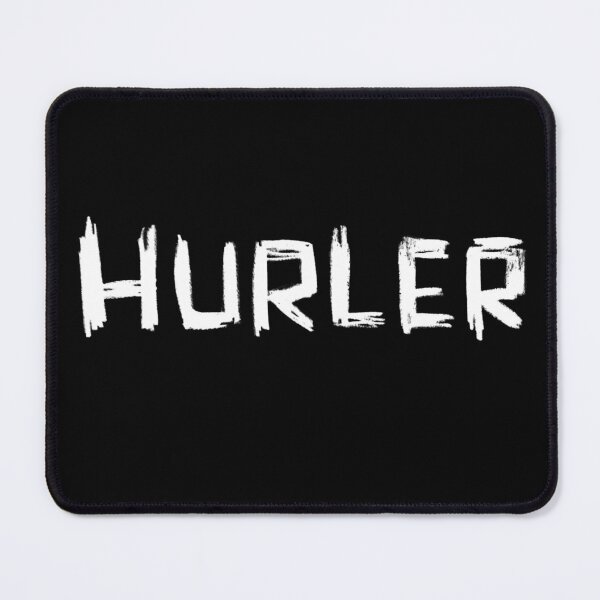 Item preview, Hurler, in Handwriting Irish Sports Hurling Player  designed and sold by badlydrawnbabe.