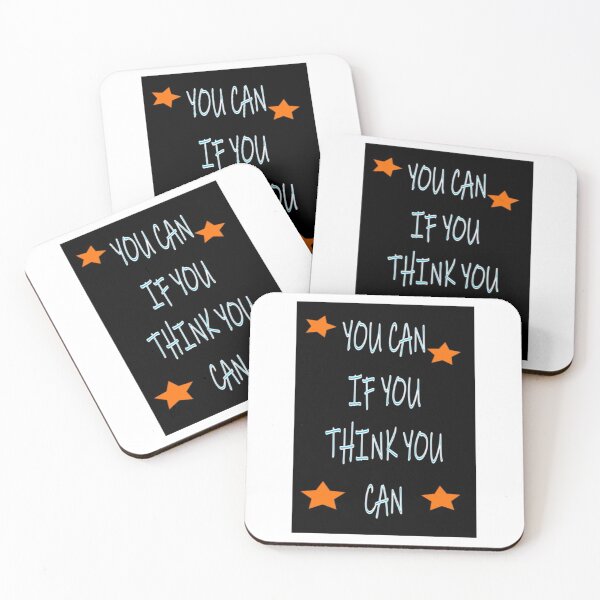 Item preview, YOU CAN IF YOU THINK YOU CAN designed and sold by CUTESTUFFnow.