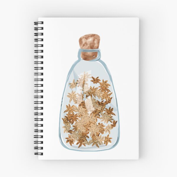 Item preview, Anise stars in a glass bottle designed and sold by Amalus-files.