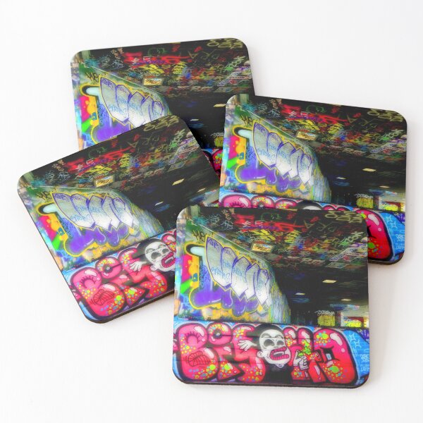 Item preview, Copy of Graffiti Street Art The Undercroft Southbank Skate Park London designed and sold by AndyEvansPhotos.