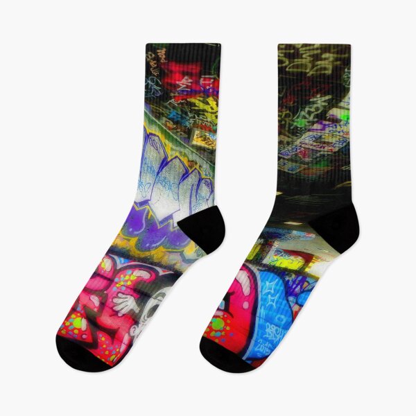 Item preview, Copy of Graffiti Street Art The Undercroft Southbank Skate Park London designed and sold by AndyEvansPhotos.