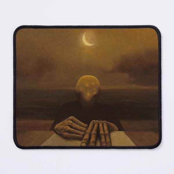 Item preview, Untitled (Player), by Zdzisław Beksiński designed and sold by JustContemplate.