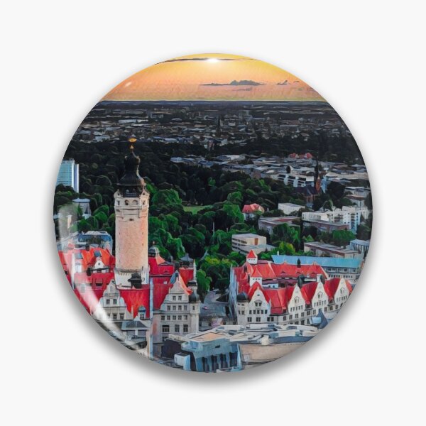 Item preview, Leipzig Skyline designed and sold by Sofia-Draws.