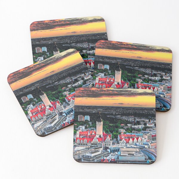Item preview, Leipzig Skyline designed and sold by Sofia-Draws.