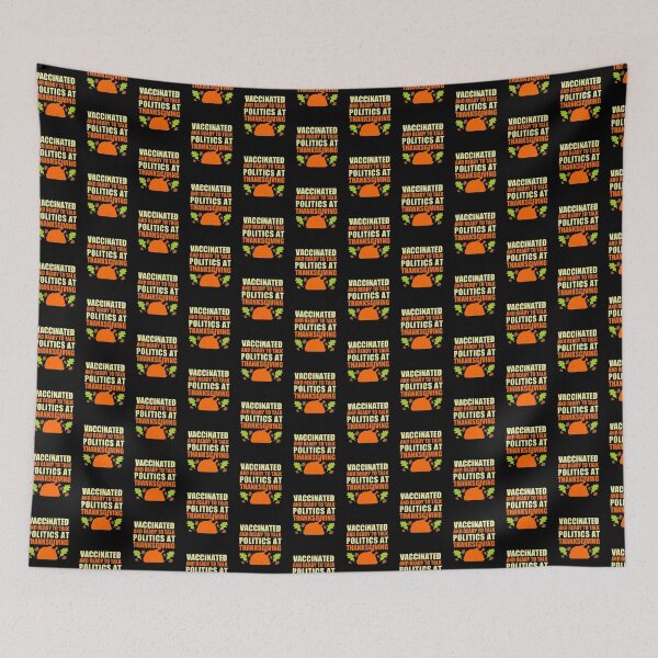 Item preview, Vaccinated and ready to talk politics at Thanksgiving designed and sold by taddd.