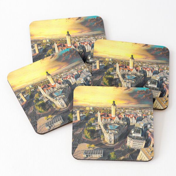Item preview, Streets of Leipzig designed and sold by Sofia-Draws.